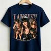 Ella Langley Vintage Collage Portrait Cotton T Shirt Unisex Loose Fit Cotton Retro Singer Graphic Casual Hot Selling Tee