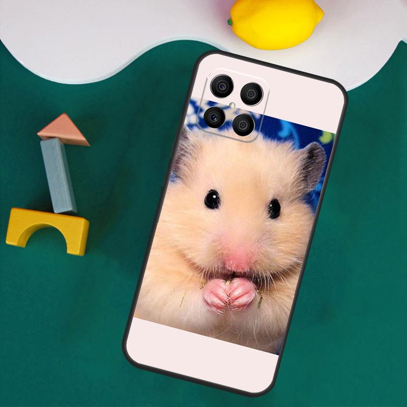 Cute Adorable Hamster Case For Honor 200 Pro 50 70 90 X9a X8a X8 X9 X8b X9c X9b Honor Magic 7 Lite 5 6 Pro Cover