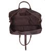Personalized Leather Duffel Bag: Handmade Mens Weekender Travel Bag