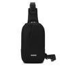 Trendy Outdoor Sports Chest Bag Men Waterproof Letter Shoulder Pack Simple Large Capacity Phone Bag Casual Small Crossbody Pouch