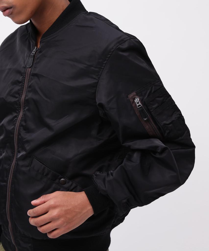 Avirex LINE BLACK Size M 010 Black L-2 Men's 783-4952046