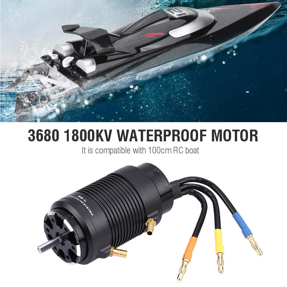superss hobby 3680 1800KV Motor with RM7258 Water Cooling Jack Combo for 100cm RC Boat