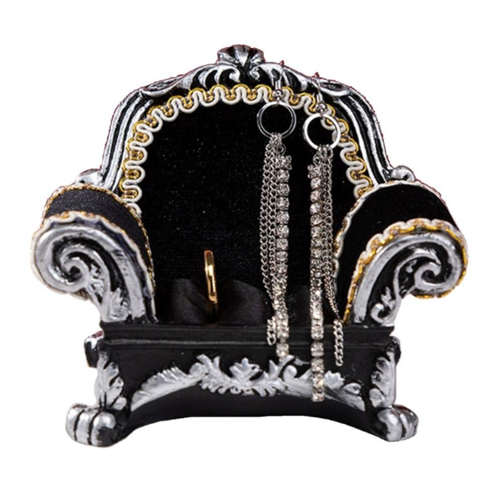 Samt Ohrringe Ständer Halter Display Luxuriöses Schmuckregal Ständer Display Heimdekoration