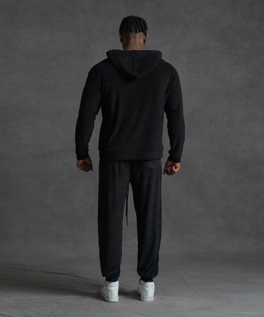 PHERMENON Standard Terry Jogger Pants - Black