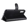 Housse Etui - Samsung - Galaxy A50 - Anti-chocs - Support Pliable - PU Cuir Noir