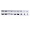 Car Styling Front Hood Emblem Badge Sticker For Mitsubishi EX Colt Outlander Pajero Lancer Eclipse Cross Ralliart Triton Delica