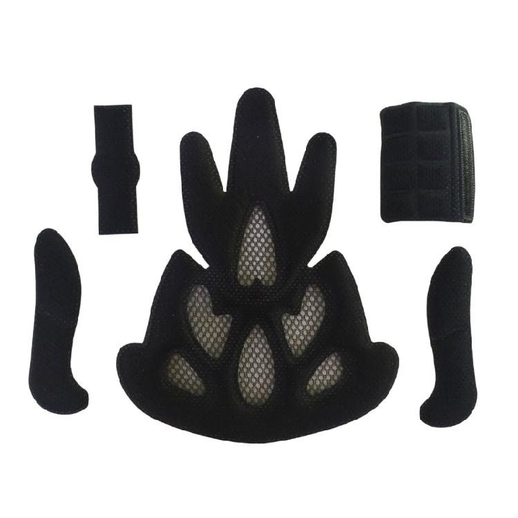 

Washable Helmets Inner Foams Pad Head Protections Liner Inner Protective Pad Memory Foams Sealed Lining Sponge Easy to Use чёрный