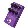 Digital Delay Pedal with 9 Effects Knob Control Guitar Pedal 6.35mm Input Output Metal Case DC9V Type C Power Supply