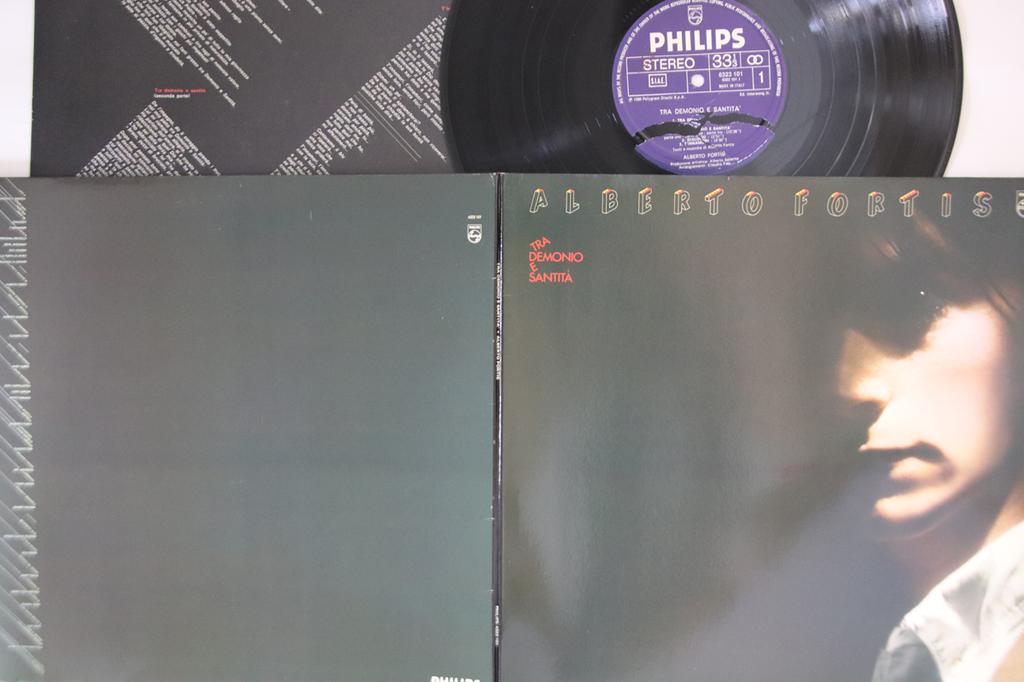 LP Record ALBERTO FORTIS - Tra Demonio E Santita 6323101 PHILIPS 1980 Italy Pop Used