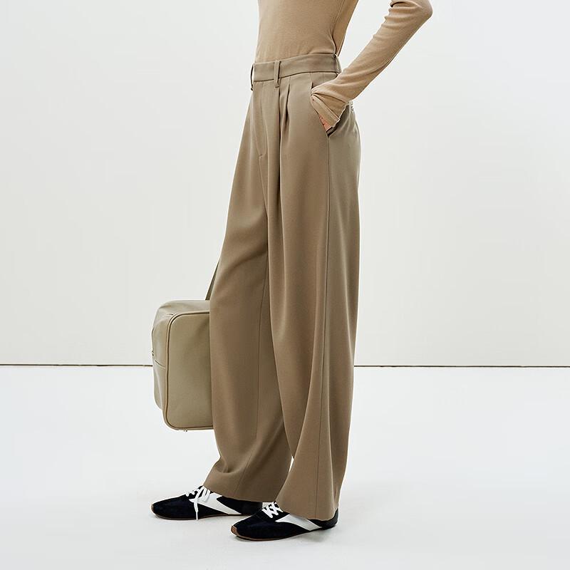 

LESS 2025 Весенние повседневные брюки прямого кроя L