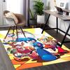 1pc Mega Man Anime Cartoon Design Office Chair Mat Non-Slip Carpet for Home Decor, Living Room, Bedroom, Game Room - Perfect Gift for Fans!Y066