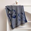 New imitation cashmere butterfly women's print warm shawl soft skin-friendly scarf high-end scarf