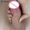 Super Skin Silicone Realistic Dildo Soft Suction Cup Big Huge Strapon Penis Dick Adults Sex Toys for Women Female Masturbator