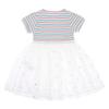 French Cat Women Sheer Color Block Dress Q52dko200 210