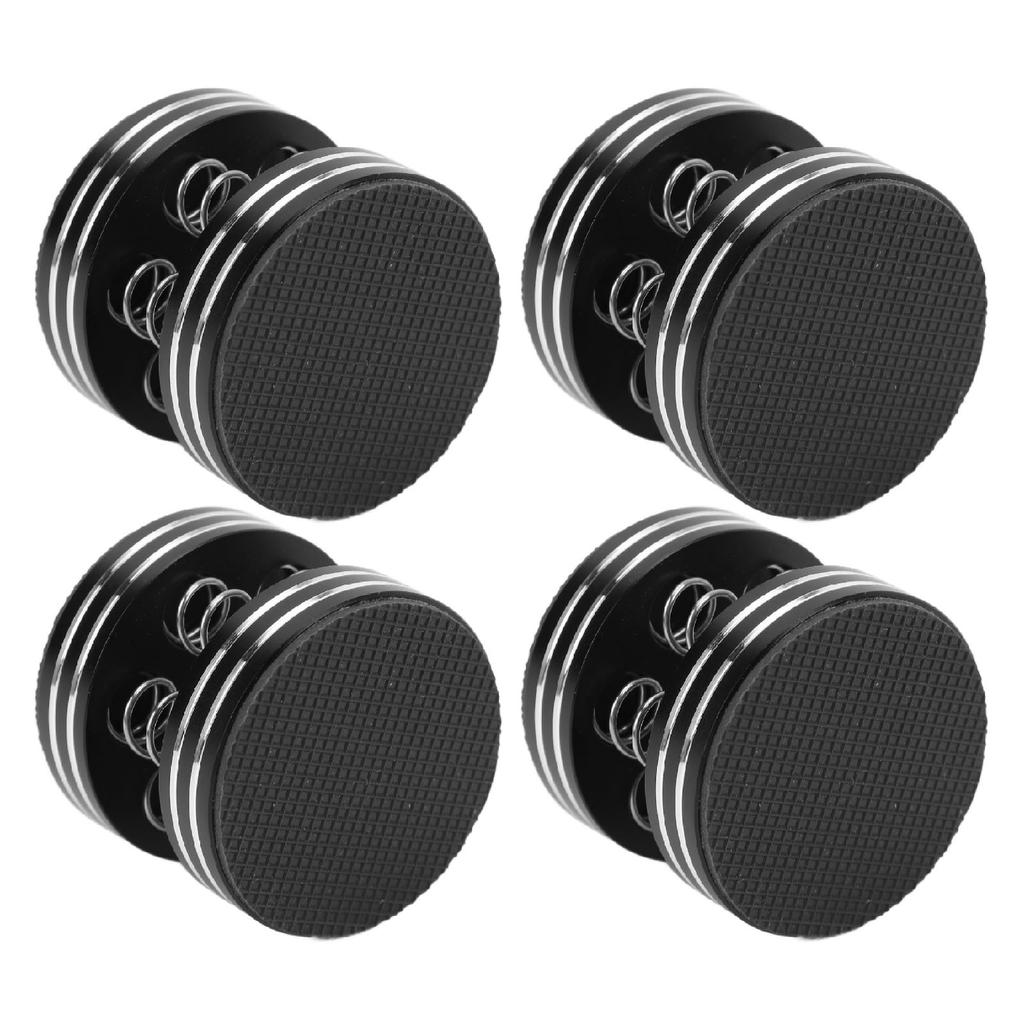 Lautsprecher-Isolationsfüße Stoßdämpfend Rutschfest Feder HiFi-Lautsprecherständer für Verstärker Plattenspieler Subwoofer 4 Stück