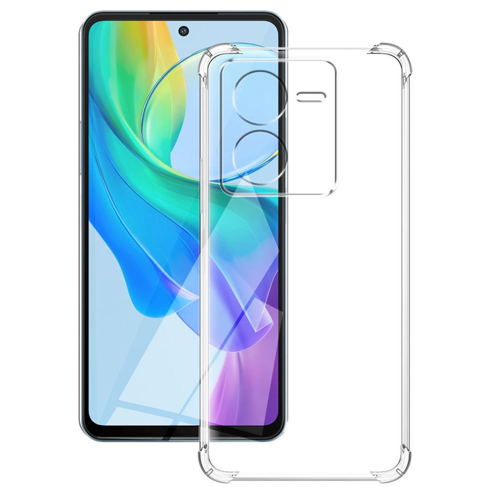 

Противоударный чехол для Vivo Y78T 5G, силиконовый мягкий прозрачный чехол для телефона Vivo Y78M Y78, защитный чехол для Vivo Y77T 5G Funda For Vivo Y77T 5G