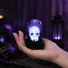 Halloween Pumpkin Lantern Lantern, Battery Operated LED Light, with Hanging Buckle, Home Ornament Durable Plastic Lighting, for Party Props