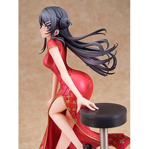 Seishun Buta Yarou Bunny Girl Senpai Mai Sakurajima, китайское платье, раскрашенная фигурка в масштабе 1/7