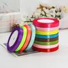 1Cm (25 Yards/Roll) Satin Flat Ribbon Roll Gift Flower Bouquet Packaging Wedding Birthday Ribbon Making Diy