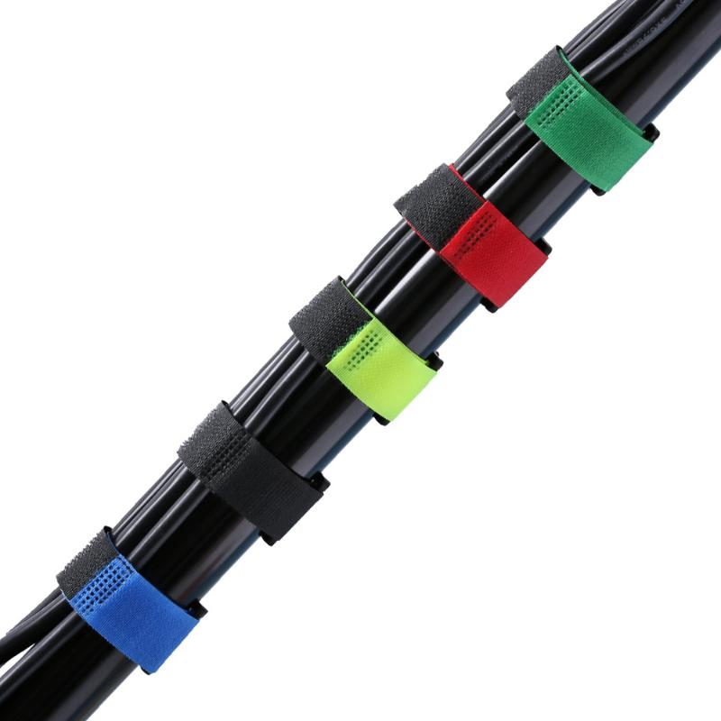Tira de Amarração para Vara de Pesca Suporte Fixador Gancho e Argola Cintas de Amarração Cinta de Envolvimento Ferramenta de Pesca para Exterior