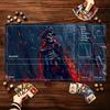 Dark Red Skeleton Horseman Fantasy Large Mouse Pad Non Slip Rubber Desk Mat For Gaming Keyboard Mouse Office Desktop Setup