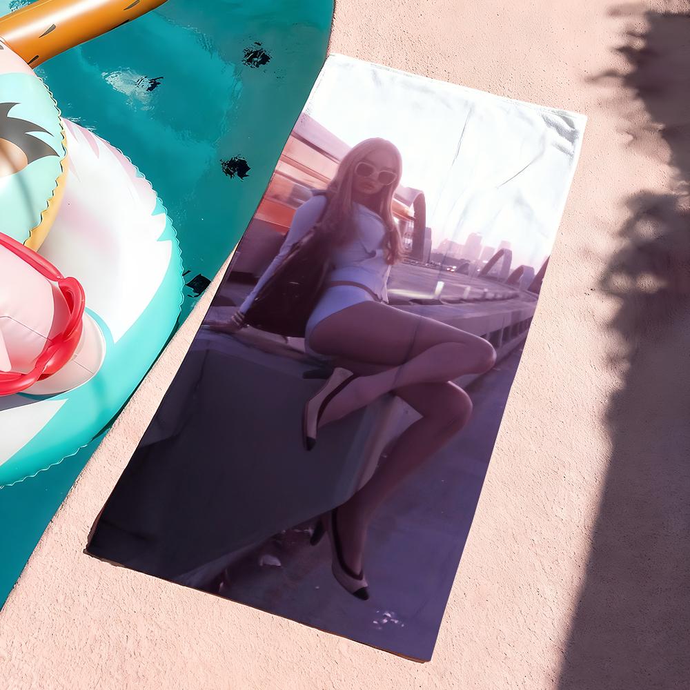 Singer Kim P-Petras Need For Speed Towel Soft Pool Gift For Travel Gym Shower Camping Quick Dry Sports Large Beach Towels