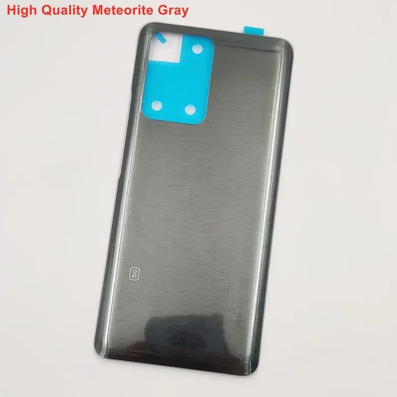 100% A+++ Glass Back Lid Door For Xiaomi Mi 11T 11T Pro 5G Hard Battery Cover Rear Housing Shell Panel With Adhesive Glue