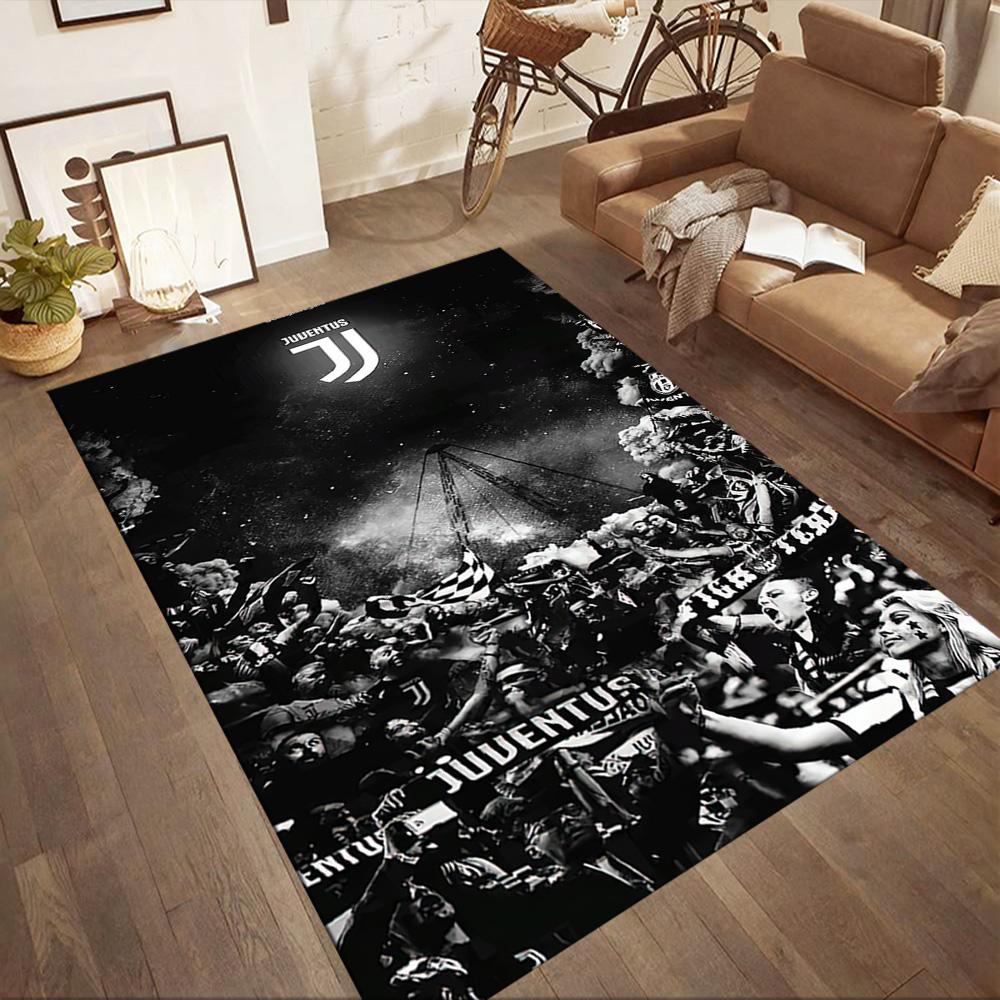 Juventus Floor Mat Perfect For Dormitory Game Room Living Rooms Study Room Antislip Carpet Anime Office Decor