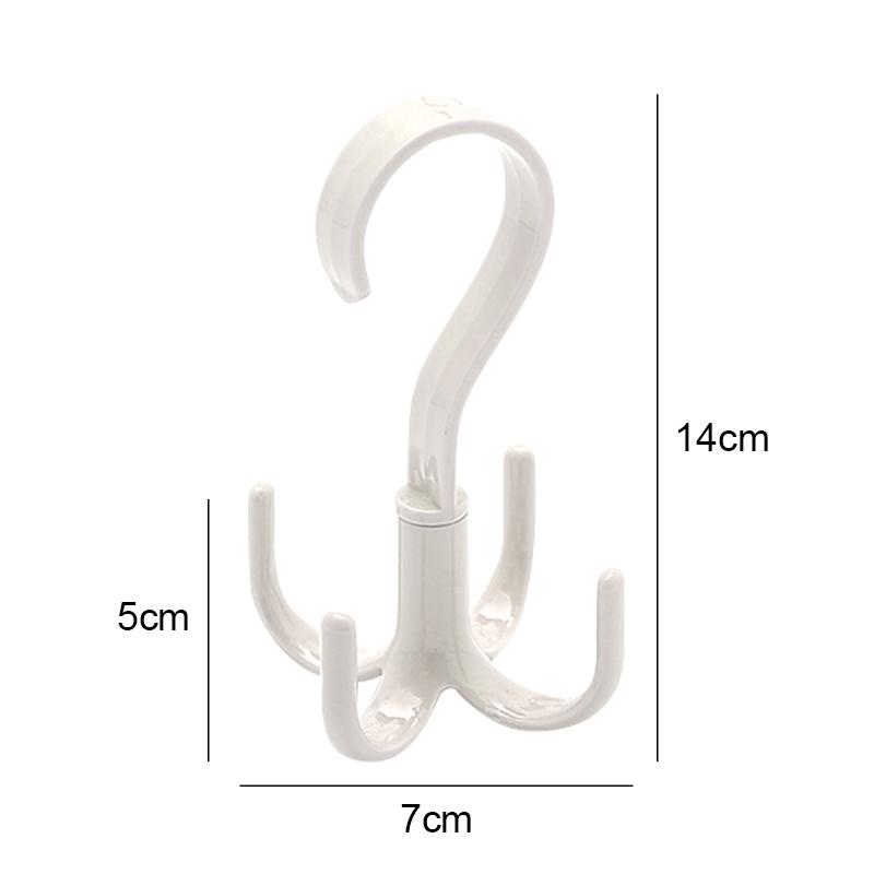 Kleiderständer für den Kleiderschrank, platzsparend, gedrehte Kleiderbügelhaken, Kleiderbügel für Taschen, Schuhe, Gürtel, Schals, Kleiderbügel