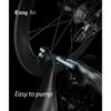 Mini Bicycle Pump Aluminum Alloy Cycling Hand Air Ball Tire Inflator Presta Schrader Valve MTB Road Bike