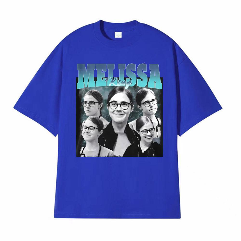 Melissa King Vintage Funny Doctor Meme Print Tshirts Men Women Clothing Fashion Harajuku Tshirt Short Sleeve Oversized T Shirt