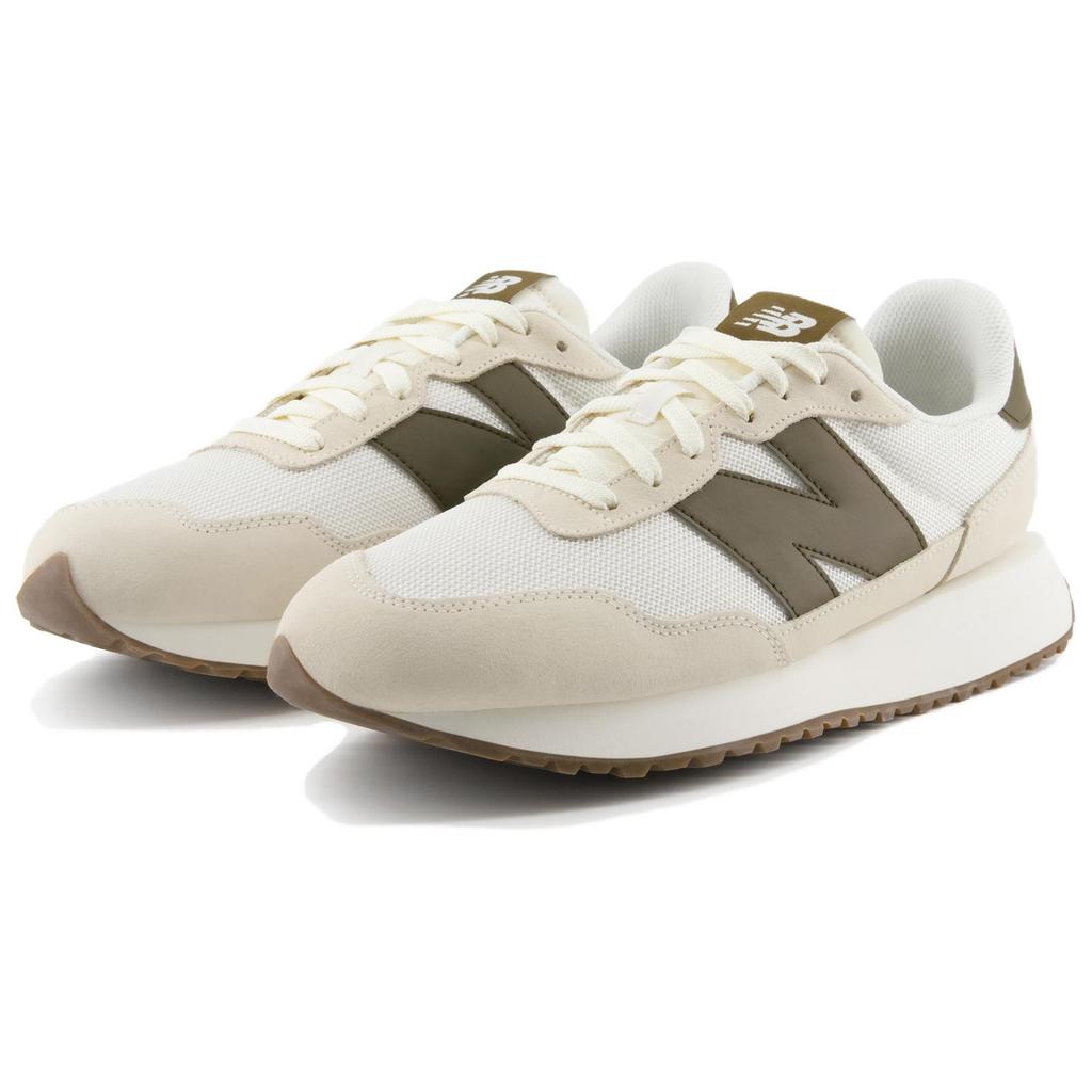 New Balance 237 Off White Olive Green Unisex MS237WM