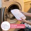 2 Pack Large Bra Laundry Bags for Washing Machine, Brassiere Wash Bags for Laundry, Lingerie Bag for Washing Delicates, Pink Bra Washer Protector