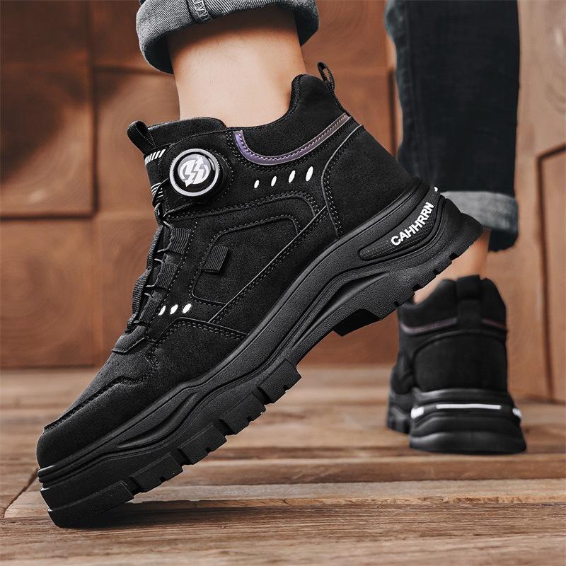 

Martin boots men s autumn leisure sports non-slip outdoor mountaineering desert combat knob tooling boots men s 2024 39