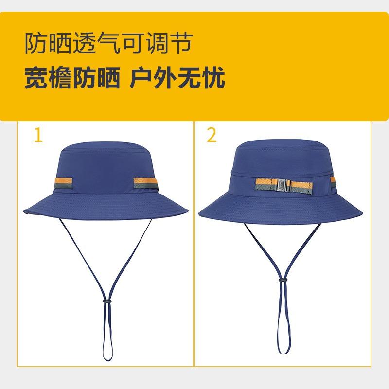 Summer Outdoor Sun Protection Hat Women's Versatile UV Protection Bucket Hat Men's Fishing Hat Mountaineering Sun Hat