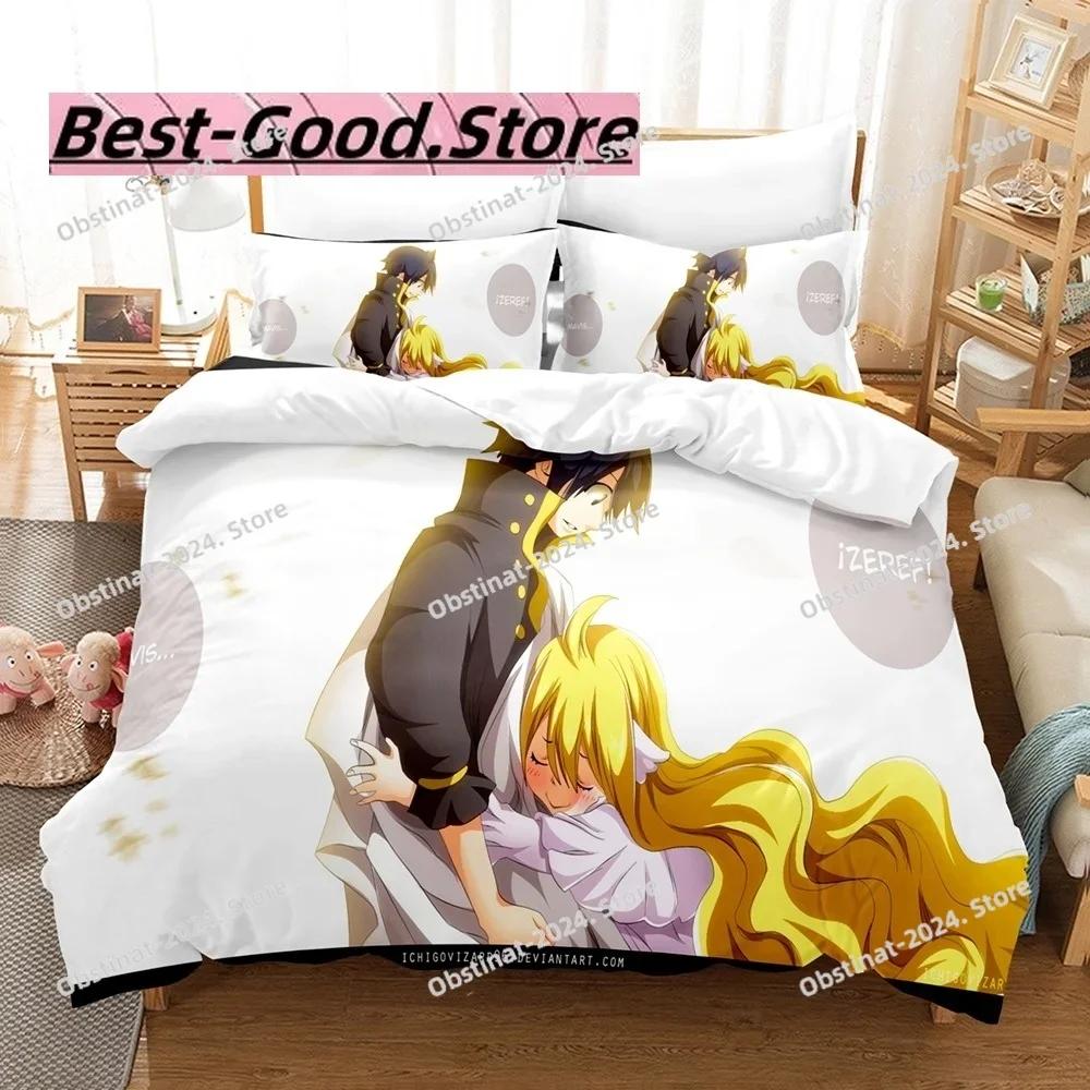 Zeref Dragneel Bedding Set Single Twin Full Queen King Size Bed Set Aldult Kid Bedroom Duvetcover Sets 3D Print bed set 2