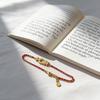 Woven Red Rope Bracelet Female Internet Celebrity with The Same High-end Niche Design Exquisite Versatile Jewelry