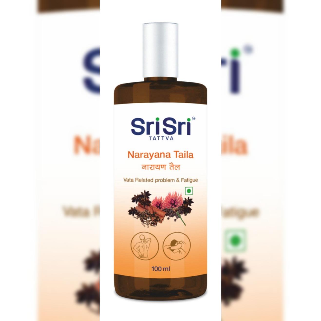 

Sri Sri Tattva Shuddhta ka naam Narayana Taila, - Массажное масло для снятия боли в мышцах и суставах, 100 мл, упаковка из 2 шт.