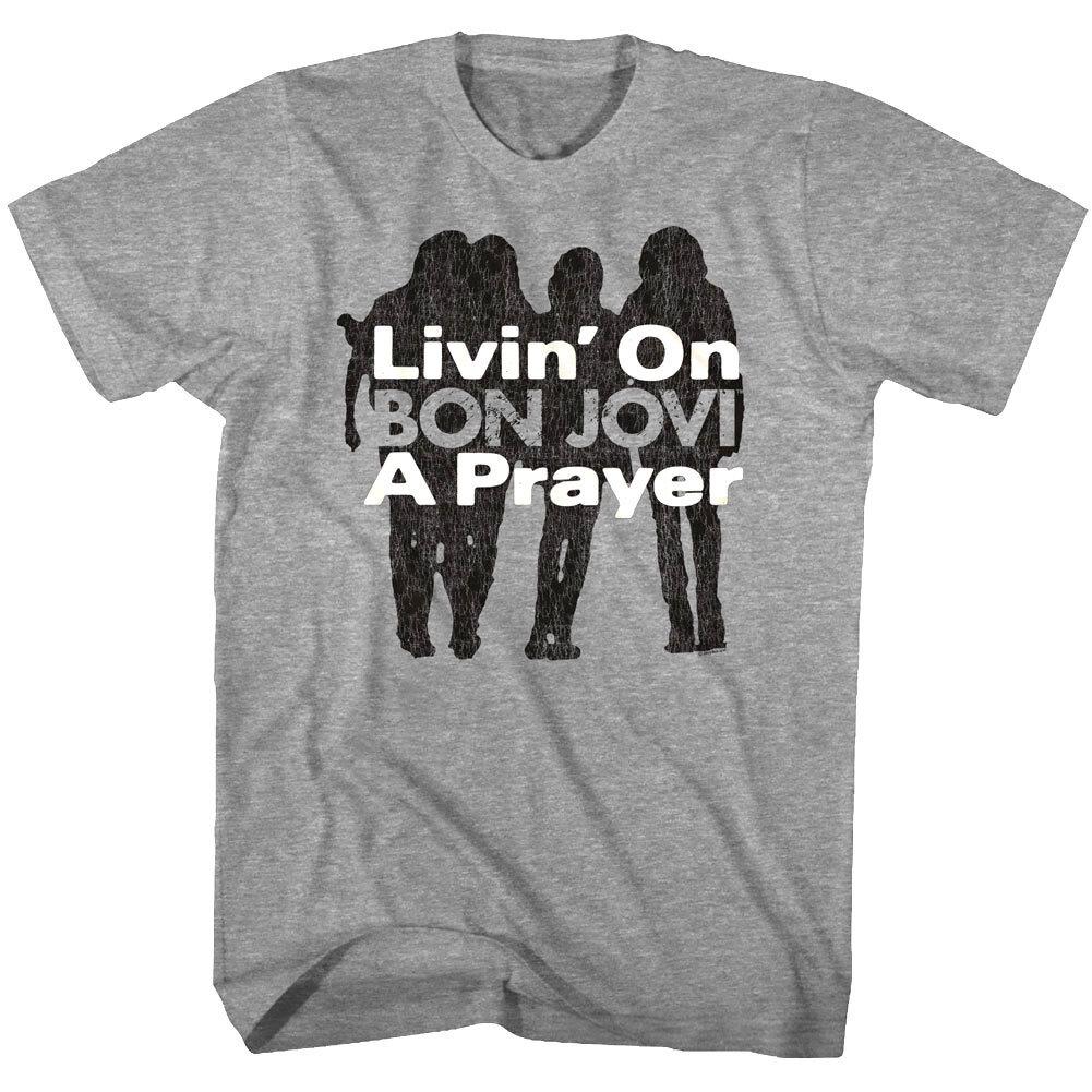 Bon Jovi Livin on A Prayer Men T Shirt M