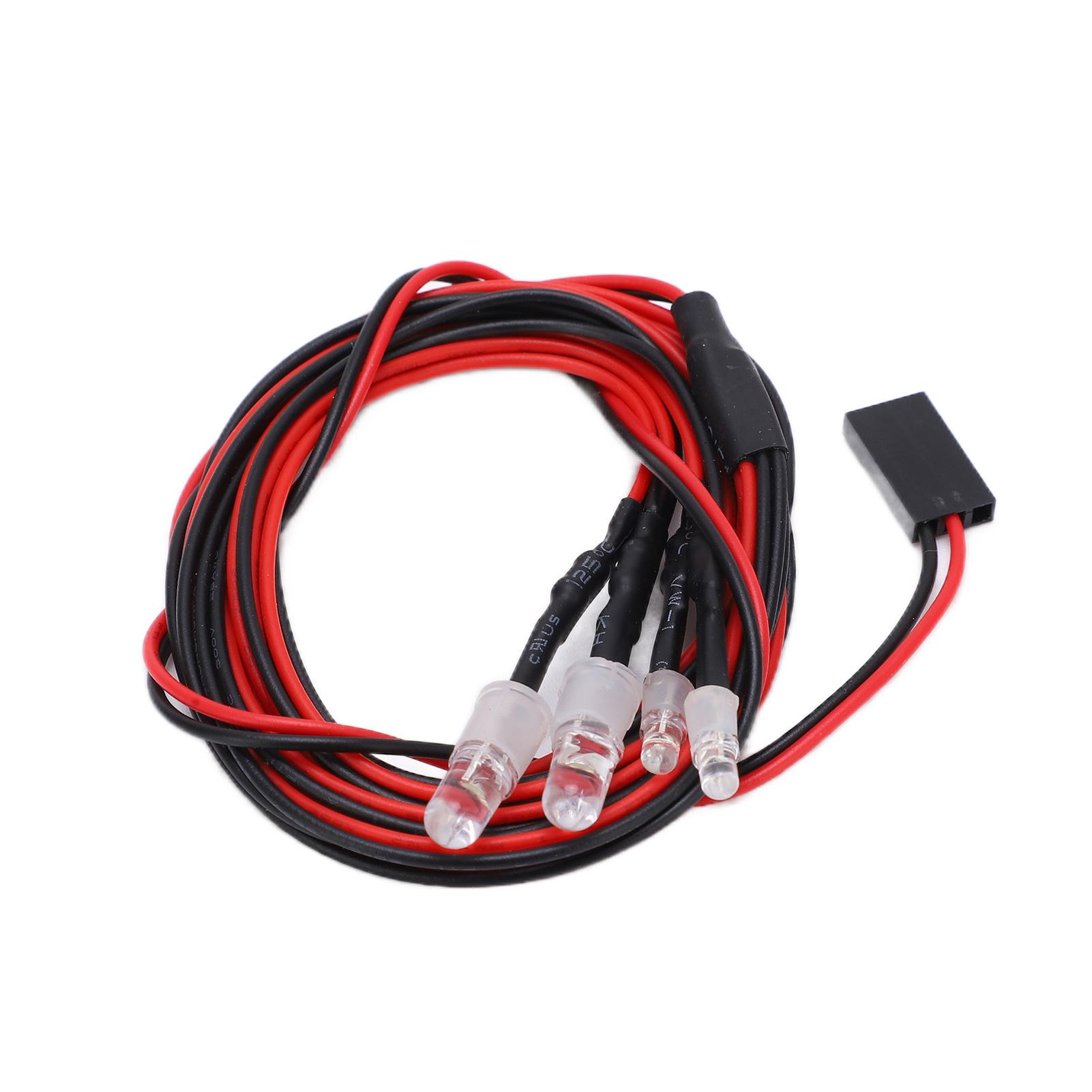 

Набір світлодіодних ліхтарів для автомобіля RC. Світлодіодні аксесуари для фар вантажівки RC для 110 18 моделей автомобілів