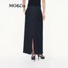 MO&Co. Women's 100% Wool A-Line Long Skirt