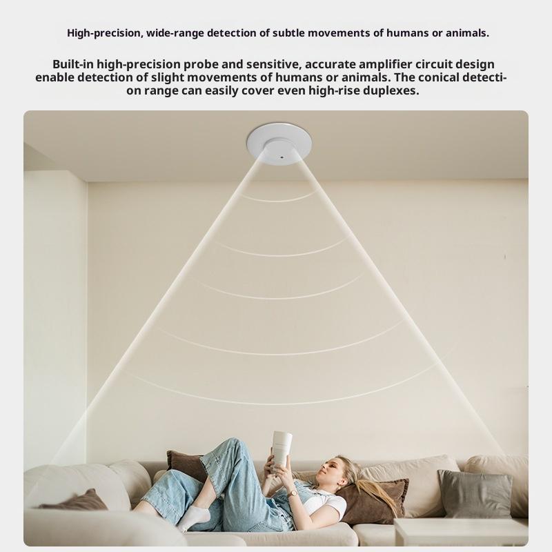 Smart Embedded Human Presence Sensor Millimeter Wave Radar inductive switch for Home Lighting Control