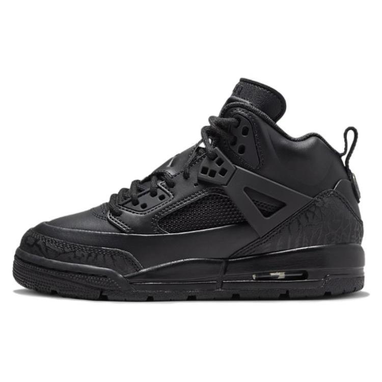 (GS) Air Jordan Winterized Spizike  Black Cat  Kids  FD4653-001 EU 36.5