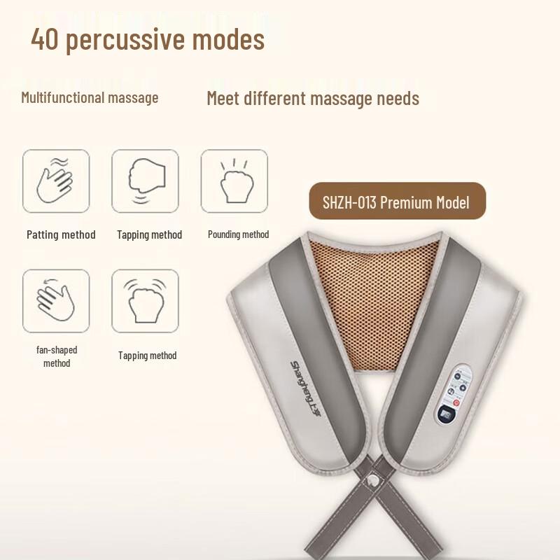 Shangheng Dual-Hammer Shoulder & Neck Massager Shawl