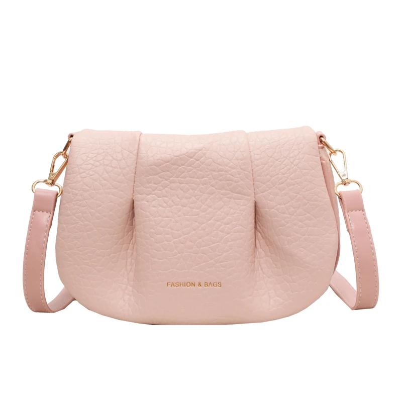 Fashion Luxury Designer Crossbody Bags high Quality Pu Leather Soft Messenger Bags for Ladies Unique Mini Retro Women's Bag