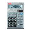 Flair FC-309 Desktop Calculator Grey Dual Power GT Keys Metal Cladding 99 Steps Check & Correct for Home Office Shop Use