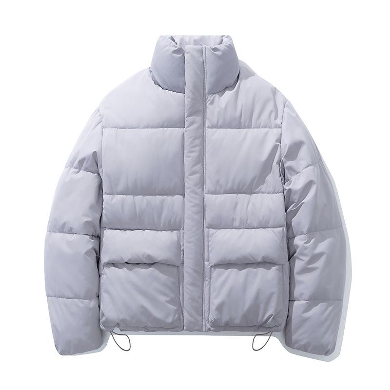 New Winter Men and Women with Thick Loose Cotton-padded Jacket Plus Size Short Couple Stand Collar Cotton-padded Jacket