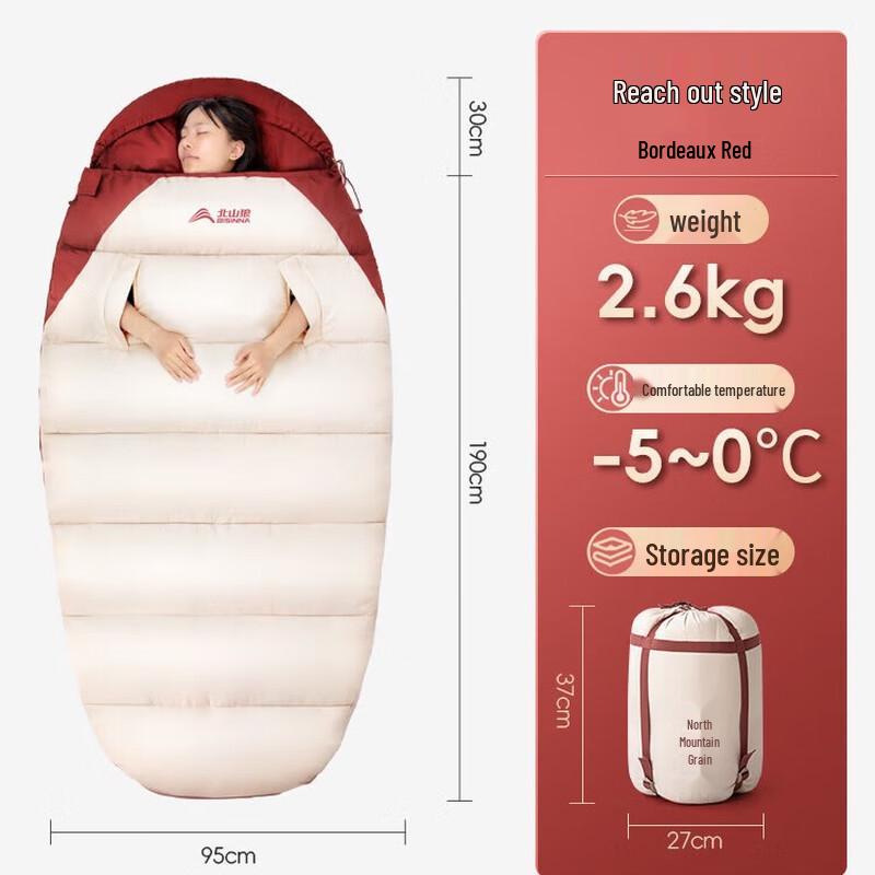 

Beishanlang Adult Outdoor Camping Sleeping Bag