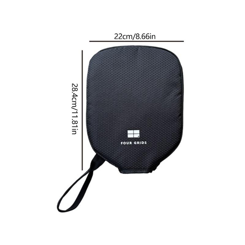 Pickleballs Paddles Case Rackets Cover with Water-Resistant Polyester and Neoprene Outer Fabric for Storage and Courts Carrying