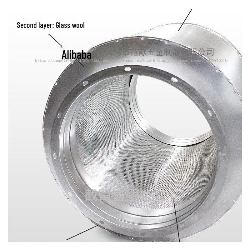 Galvanized Fan Silencer for Ventilation and Air Conditioning Noise Reduction